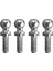 4 Adet Metal Bilyalı Başlı Vida K989-10 K969 K979 K989 K999 P929 P939 284131 284010 284161 1/28 Rc Araba Yedek Parçaları (Yurt Dışından) 1