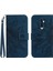 Kart Yuvaları Tutucu Kabartmalı Oppo 22Z/2F Lüks Pu Deri Için Telefon Kılıfı (Yurt Dışından) 1