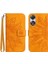 Oppo Case 4g Kabartmalı Ayçiçeği Flip Cüzdan Için Lüks Pu Telefon Kılıfı (Yurt Dışından) 1