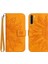 Kart Yuvaları Pu ile Oppo Oppo 3 4g Kısa Kayış Kabartmalı Ayçiçeği Için Telefon Kılıfı (Yurt Dışından) 1