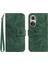 Huawei P50 Pro Flip Cüzdan Için Lüks Pu Deri Kabartmalı Telefon Kılıfı (Yurt Dışından) 1