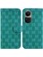 Oppo Phone 10 Pro 5g Için Kart Tutucu Kickstand Çift 8 Kabartmalı Telefon Kılıfı (Yurt Dışından) 1