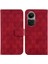Oppo Phone 10 Pro 5g Için Kart Tutucu Kickstand Çift 8 Kabartmalı Telefon Kılıfı (Yurt Dışından) 1