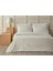 Elegant Crown Pamuk Saten King Size Nevresim Takımı Fildişi 1