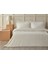 Elegant Crown Pamuk Saten King Size Nevresim Takımı Fildişi 2