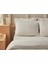 Elegant Crown Pamuk Saten King Size Nevresim Takımı Fildişi 3