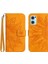 Oppo Bulmak Için Kılıf X5 Lite Kabartmalı Ayçiçeği Lüks Pu Deri Flip Telefon (Yurt Dışından) 1