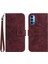 Kart Yuvaları Tutucu Kabartmalı Ayçiçeği Pu ile Oppo Oppo 4 Pro 5g Için Kılıf (Yurt Dışından) 1
