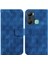 Infinix Sıcak 12 Pro Kickstand Çift 8 Kabartmalı Pu Deri Için Telefon Kılıfı (Yurt Dışından) 1