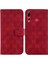 Telefon Kılıfı Için Huawei P Akıllı Z Pu Deri Kickstand Çift 8 Kabartmalı (Yurt Dışından) 1