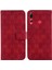 Telefon Kılıfı Için Huawei P Akıllı Artı 2019 Cüzdan Kapak Çift 8 Kabartmalı Pu (Yurt Dışından) 1