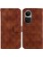 Oppo Phone 10 Pro 5g Için Telefon Kılıfı Kart Tutucu Kickstand Çift 8 Kabartmalı (Yurt Dışından) 1