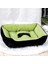 Siyah Stil 48X38 cm Pet Büyük Köpek Yatağı Sıcak Ev Şeker Renkli Kare Yuva Küçük Orta Büyük Köpekler Için Pet Kulübesi Kedi Yavrusu Artı Boyutu Köpek Sepetleri (Yurt Dışından) 1