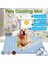 Örgü Kumaş Gri Stil U 70X55 cm Köpek Mat Soğutma Yaz Ped Mat Köpekler Için Kedi Battaniye Kanepe Nefes Alabilir Pet Köpek Yatağı Yaz Yıkanabilir Küçük Orta Büyük Köpekler Için Araba (Yurt Dışından) 3