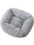 Gri Stil S 55X45X20CM Sıcak Kış Kare Süper Yumuşak Uyuyan Köpek Yatağı Uzun Peluş Yıkanabilir Kedi Mat Sepeti Büyük Köpekler Için Yavru Evi Yuva Yastık Kanepe (Yurt Dışından) 1
