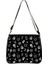 YXBWITHC01CW Stili 20CMX24CM Sevimli Siyah Kedi Cadı Messenger Çanta Kadın Çanta Tuval Koltukaltı Omuz Çantaları Büyücülük Kafatası Kız Gotik Crossbody Çanta Hediye (Yurt Dışından) 1