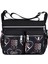 No.6 Tarzı Geestock Kadın Crossbody Çanta Su Geçirmez Naylon Çiçek Omuz Messenger Çanta Rahat Üst-Sap Bayan Çanta Seyahat Tote (Yurt Dışından) 1