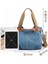 Fuşya Tarzı Büyük Beden Kvky Sıcak Kat Rahat Tote Kadın Çanta Omuz Crossbody Çanta Kadınlar Için Tuval Yüksek Kapasiteli Çanta Kadın Bolsa Feminina (Yurt Dışından) 3