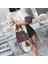 Siyah Stil 20X17X13 cm 2019 Yeni Mini Crossbody Çanta Sevimli Süet Kova Çanta Organizatör Küçük Püskül Pu Deri Bayan Omuz Messenger Çanta Bolsos (Yurt Dışından) 5