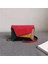 Kırmızı Stil 19X8X12 cm Smooza Retro Mat Patchwork Crossbody Çanta Kadın Haberci Çanta Zinciri Askı Omuz Çantası Bayan Küçük Flap Çapraz Çanta (Yurt Dışından) 2