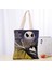 No.11 Stili 30X35CM Noel Öncesi Kabus Kanvas Tote Çanta Moda Dayanıklı Kadın Öğrenci Pamuk Keten Çanta Baskılı Alışveriş Çantaları Özel Logo (Yurt Dışından) 4