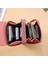 Kırmızı Şarap Tarzı 11X5X19CM Buylor Dokunmatik Ekran Cep Telefonu Omuz Çantaları Kadınlar Için Mini Kart Sahibinin Cüzdan Bozuk Para Cüzdanı Yumuşak Deri Crossbody Kadın Çanta (Yurt Dışından) 5
