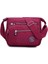 B Wine Red Style Asual Tasarımcı Kadın Omuz Çantası Naylon Kadın Çanta Omuz Çantası Su Geçirmez Kız Postacı Çantaları Crossbody Kadınlar Küçük (Yurt Dışından) 1