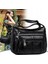 Siyah 9 Stil 2 Stil Kadın Crossbody Çanta Yumuşak Pu Deri Omuz Çantası Li Messenger Çanta Küçük Boy Çanta Bayan Çanta (Yurt Dışından) 3