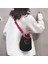 Siyah Stil Işlemeli Gülen Küçük Omuz Çantaları Kadınlar Için Yumuşak Peluş Öğrenci Kızlar Gülümseme Kova Crossbody Çanta Kuzu Yünü Çanta Çanta (Yurt Dışından) 3