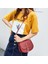 Qiuming Shop Kırmızı Stil Fashion Tassel Women Crossbody Bag Pu Leather Small Flap Messenger Bag For Ladies Sling Bag Mobile Phone Wallet Handbags Bolsa (Yurt Dışından) 5