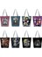 HL2831 Kafatası Çanta Tarzı Noel Tote Çanta Öncesi Kabus Havalı Cadılar Bayramı Kafatası Jack Baskı Eko Çanta Moda Seyahat Çantası Kadın Eğlence Alışveriş Çantası (Yurt Dışından) 5