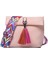 Pembe Stil Kadın Messenger Çanta Crossbody Çanta Püskül Omuz Çantaları Kadın Tasarımcı Çantaları Renkli Kayışlı Kadın Çantaları (Yurt Dışından) 1