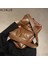 Mavi Stil 33X10X22 cm Vintage Luxury Designer Totes Large Capacity Pu Leather Crossbody Handbag Women Solid Color Quilted Shoulder Messenger Bag (Yurt Dışından) 3