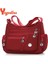 Stil1 Kırmızı Stil Yogodlns Moda Kadın Omuz Askılı Çanta Su Geçirmez Naylon Oxford Crossbody Çanta Çanta Büyük Kapasiteli Seyahat Çantaları Çanta (Yurt Dışından) 2
