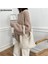 Siyah Stil Kadınlar Için Yeni Yün Örme Omuz Alışveriş Çantası Vintage Moda Pamuklu Bez Kız Tote Shopper Çanta Büyük Kadın Çanta (Yurt Dışından) 5