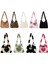 Siyah C Stili 30X25X6CM 2021 Kış Aşk Kalp Baskı Çantaları Kadınlar Için Yumuşak Peluş Leopar Baskı Çantaları Kadın Büyük Kapasiteli Bez Çantalar Sıcak Kabarık Seyahat Çantası (Yurt Dışından) 2
