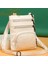 Beyaz-1 Tarzı Çok Cepler Günlük Omuz Çantaları Kadın Retro Flap Çanta Çanta Çanta Kadın Crossbody Çanta Moda Lüks Ana Kesesi Bolsos (Yurt Dışından) 2
