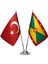 grenada Ikili Masa Bayrağı 1