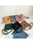 Siyahımsı Yeşil Tarzı Kadın Kadife Omuz Çantası Li Tuval Crossbody Çanta Basit Bez Kumaş Çanta Tote Katı Fermuar Messenger Çanta Kızlar Için (Yurt Dışından) 4