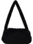 Siyah Stil Fashion Women's Bag Trend Baguette Bag Plush Animal Print Shopper Purses Female Autumn Handbag Shoulder Underarm Bag (Yurt Dışından) 1