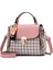 Gri Tarzı Kore Modası Ekose Kadın Çanta Omuz Çantası Çapraz Paket Crossbody Çanta Baogesmall cm (Yurt Dışından) 2