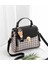 Gri Tarzı Kore Modası Ekose Kadın Çanta Omuz Çantası Çapraz Paket Crossbody Çanta Baogesmall cm (Yurt Dışından) 4