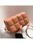 Açık Kahverengi Tarzı 20.5X12X7CM Olid Renk Moda Omuz Çantaları Kadın Seyahat Messenger Çanta Ekose Küçük Pu Deri Kadınlar Için Crossbody Çanta (Yurt Dışından) 1