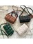 Gümüş Tarzı 20.5X12X7CM Olid Renk Moda Omuz Çantaları Kadın Seyahat Messenger Çanta Ekose Küçük Pu Deri Kadınlar Için Crossbody Çanta (Yurt Dışından) 4