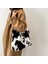 Zebra Stili Vintage Kadın Omuz Çantası Yaratıcı Zebra Çizgili Inek Desen Baskı Koltukaltı Çanta Kız Moda Çanta (Yurt Dışından) 4