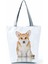 HL1512 Corgi Stili Karikatür Sevimli Dachshund Baskılı Çanta Kadın Yüksek Kapasiteli Seyahat Omuz Çantası Hayvan Alışveriş Çantası Bayanlar Yeniden Kullanılabilir Bakkal Çantası (Yurt Dışından) 1