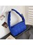 24X14X10CM Mavi Stil 2021 Kafes Desen Omuz Çantası Uzay Pamuk Çanta Kadın Büyük Kapasiteli Bez Çantalar Tüy Yastıklı Bayanlar Kapitone Alışveriş Çantası (Yurt Dışından) 1
