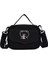 Siyah Stil Small Women Canvas Shoulder Bags Korean Cartoon Print Fashion Mini Cloth Handbags Phone Crossbody Bag For Cute Girl Urse (Yurt Dışından) 1