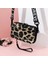 Leopar-Fl Stili Wome Için Lüks El Çantaları Yeni Bavul Şekli Tote Kadınlar Ünlü Debriyaj Çanta Mini Kutu Çanta Moda Mini Bagaj Çantası (Yurt Dışından) 1
