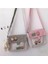 Yeşil Stil Alışveriş Çantaları Kadın Tatlı Kawaii Baskılı Kanvas Eğlence Günlük Alışveriş Çantası Crossbody Omuz Çantası Çanta Yeni (Yurt Dışından) 2